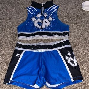 cheer athletics practice wear set